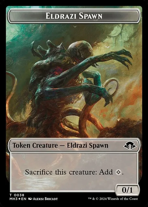 Eldrazi Spawn · Modern Horizons 3 Tokens 38/43