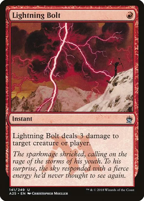 Lightning Bolt · Masters 25 141/249