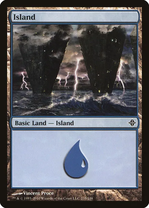 Island · Rise of the Eldrazi 235/248