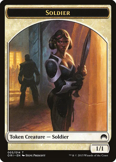 Soldier · Magic Origins Tokens 3/15