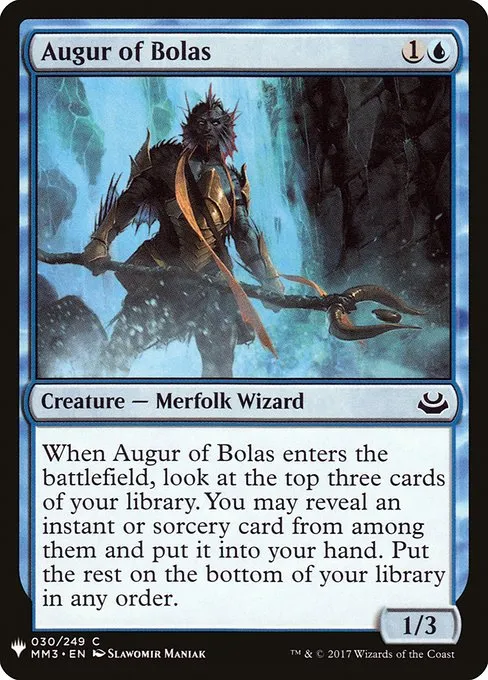 Augur of Bolas · The List MM3-30/5050