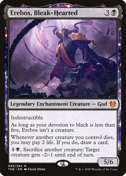 Erebos, Bleak-Hearted · Theros Beyond Death 93/358