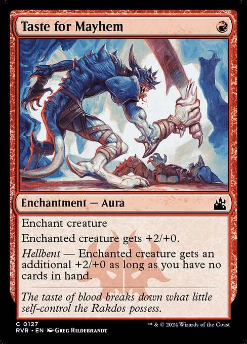Taste for Mayhem · Ravnica Remastered 127/531