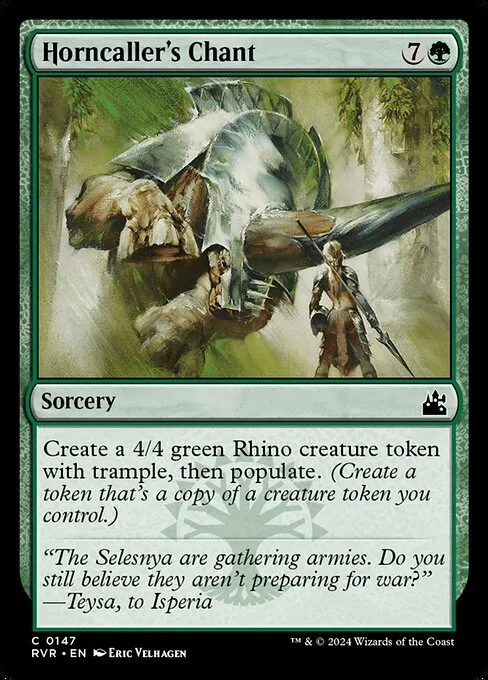 Horncaller's Chant · Ravnica Remastered 147/531