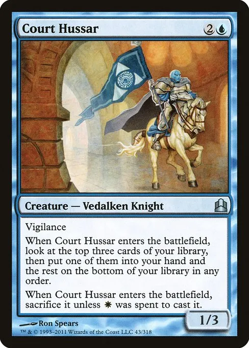 Court Hussar · Commander 2011 43/318