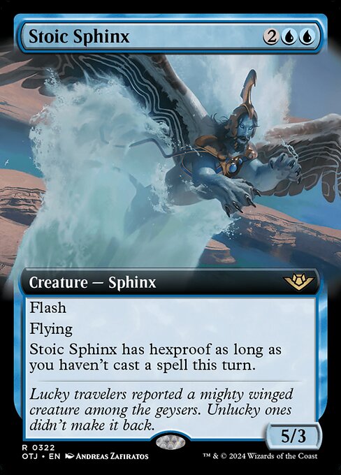 Stoic Sphinx · Outlaws of Thunder Junction 322/374