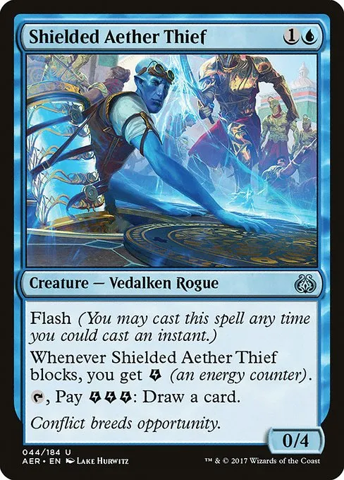 Shielded Aether Thief · Aether Revolt 44/197