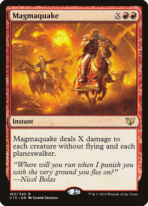 Magmaquake · Commander 2015 162/342