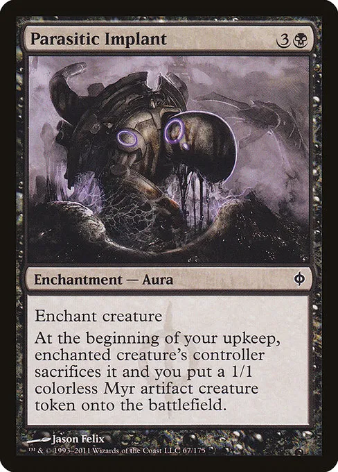 Parasitic Implant · New Phyrexia 67/175