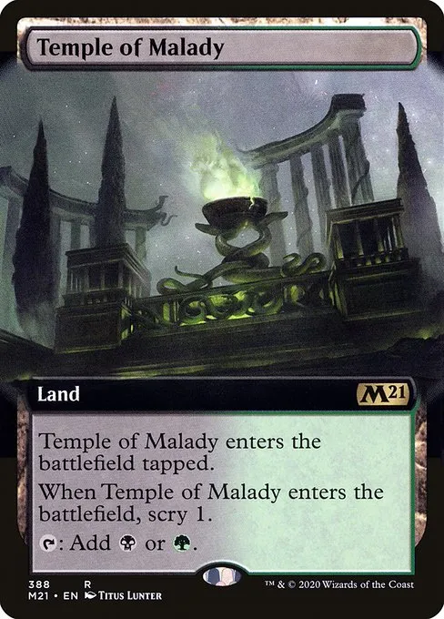 Temple of Malady · Core Set 2021 388/397