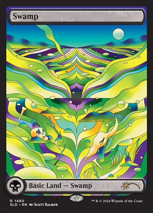 Swamp · Secret Lair Drop 1480/2547