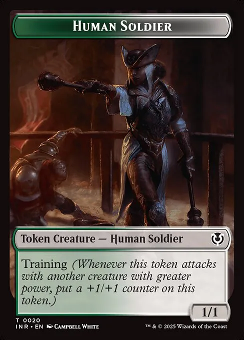 Human Soldier · Innistrad Remastered Tokens 20/27