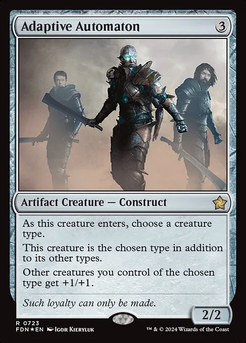 Adaptive Automaton · Foundations 723/771