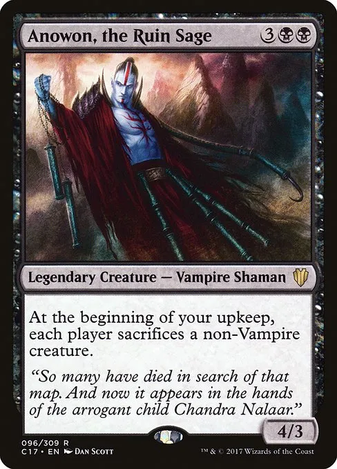 Anowon, the Ruin Sage · Commander 2017 96/309