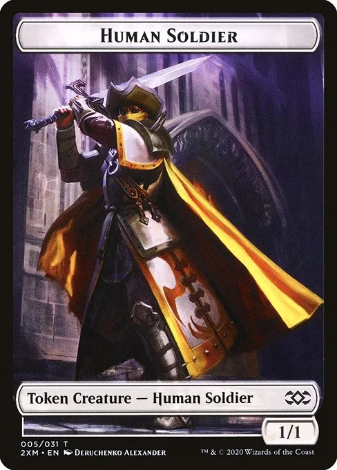 Human Soldier · Double Masters Tokens 5/31