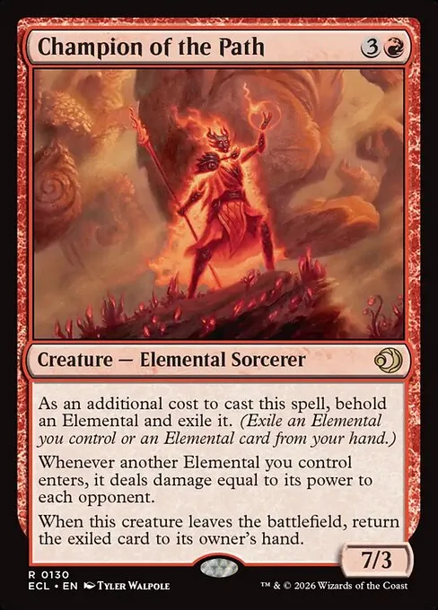 Champion of the Path · Lorwyn Eclipsed 130/408