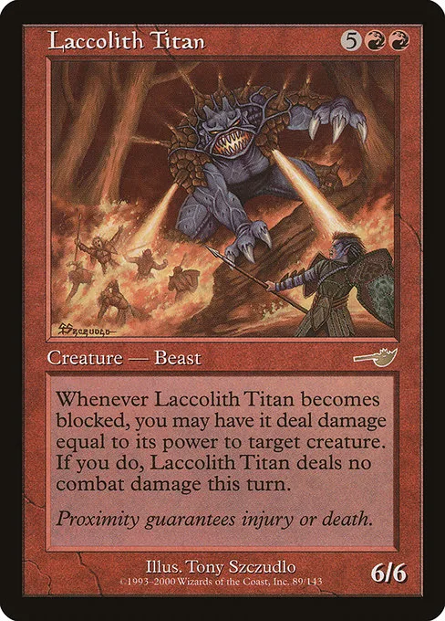 Laccolith Titan · Nemesis 89/143