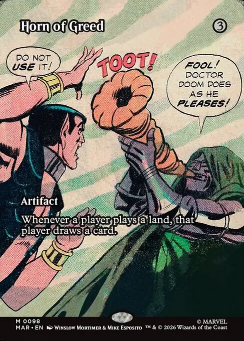 Horn of Greed · Marvel Universe 98/53