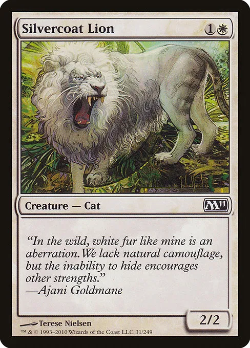 Silvercoat Lion · Magic 2011 31/249