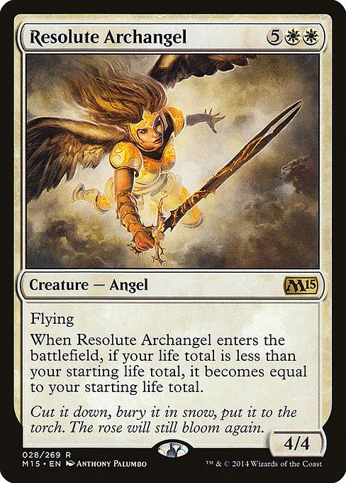 Resolute Archangel · Magic 2015 28/284