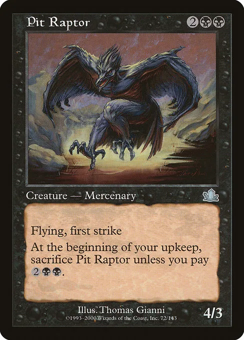 Pit Raptor · Prophecy 72/144