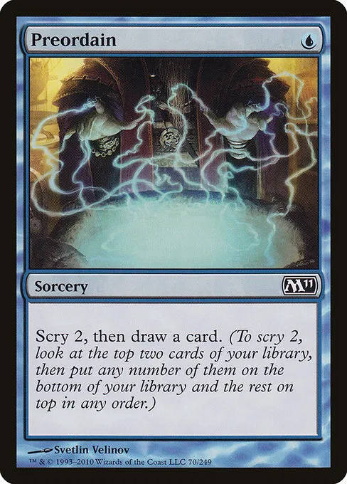 Preordain · Magic 2011 70/249