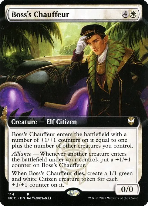 Boss's Chauffeur · New Capenna Commander 114/447