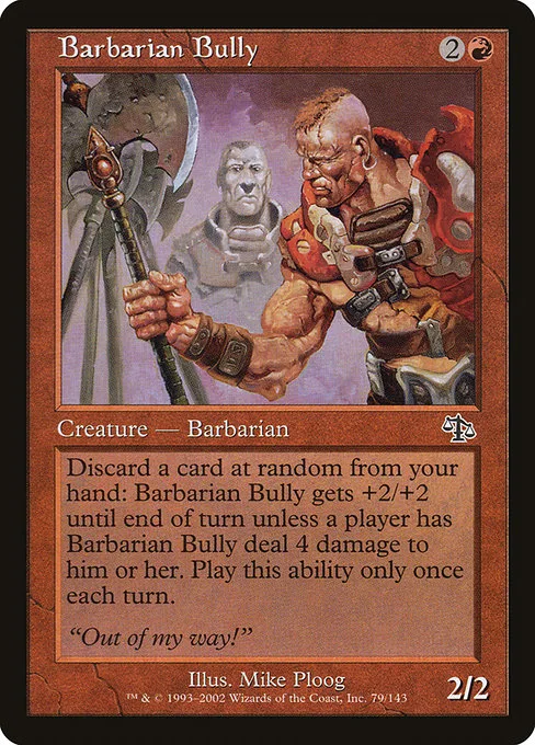 Barbarian Bully · Judgment 79/143