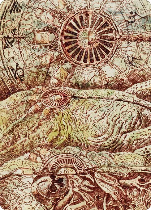 Phyrexian Processor // Phyrexian Processor · The Brothers' War Art Series 70/81