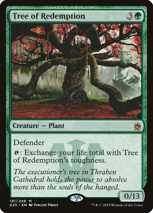 Tree of Redemption · Masters 25 191/249