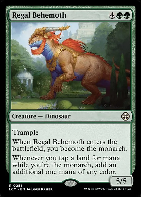 Regal Behemoth · The Lost Caverns of Ixalan Commander 251/370