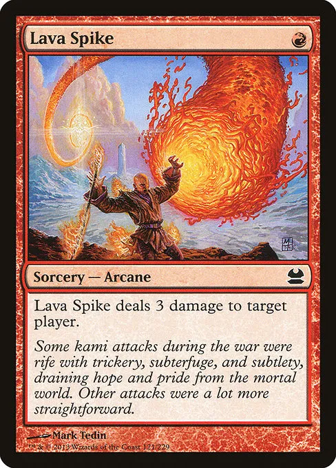 Lava Spike · Modern Masters 121/229
