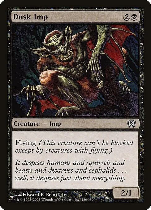 Dusk Imp · Eighth Edition 130★/711