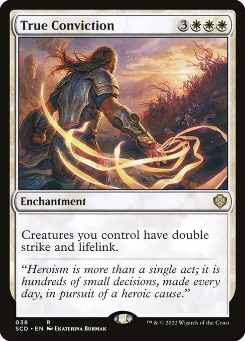 True Conviction · Starter Commander Decks 38/352