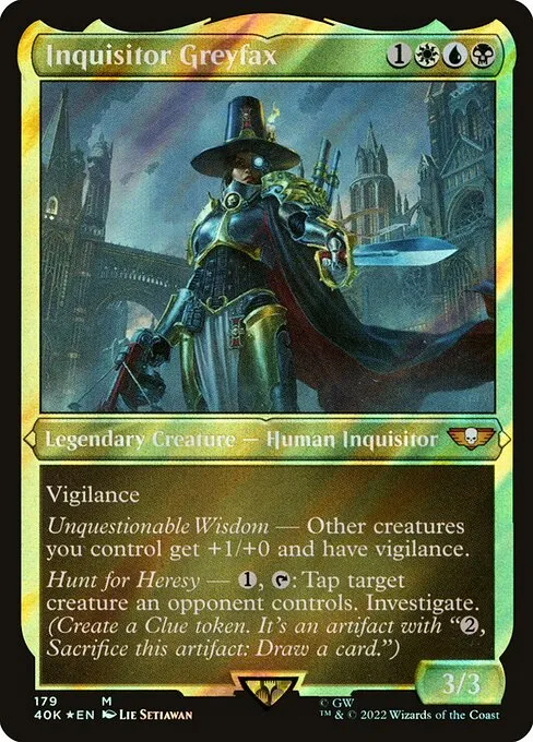Inquisitor Greyfax · Warhammer 40,000 Commander 179/617
