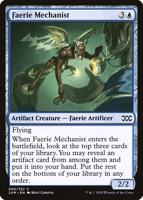 Faerie Mechanist · Double Masters 50/384