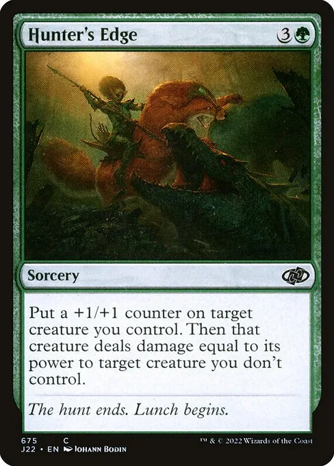 Hunter's Edge · Jumpstart 2022 675/835