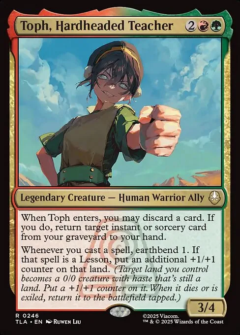 Toph, Hardheaded Teacher · Avatar: The Last Airbender 246/394