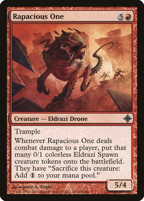 Rapacious One · Rise of the Eldrazi 162/248
