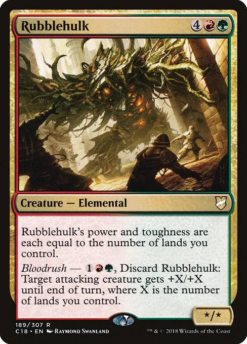 Rubblehulk · Commander 2018 189/307