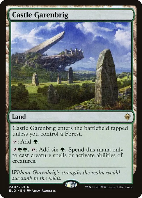 Castle Garenbrig · Throne of Eldraine 240/398