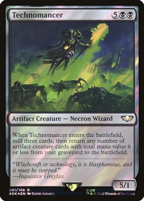 Technomancer · Warhammer 40,000 Commander 61★/617
