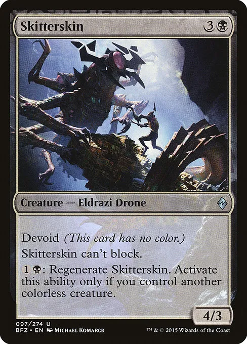 Skitterskin · Battle for Zendikar 97/299