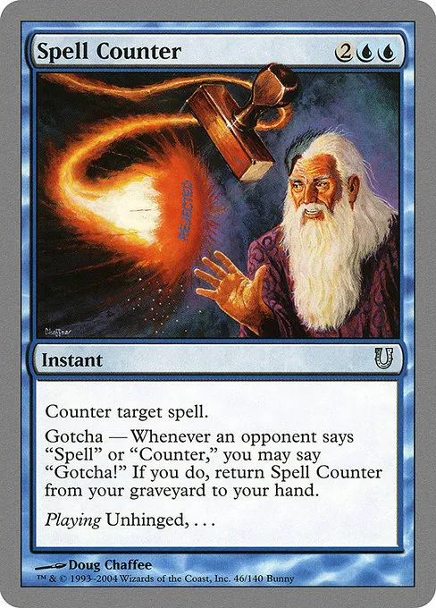 Spell Counter · Unhinged 46/168
