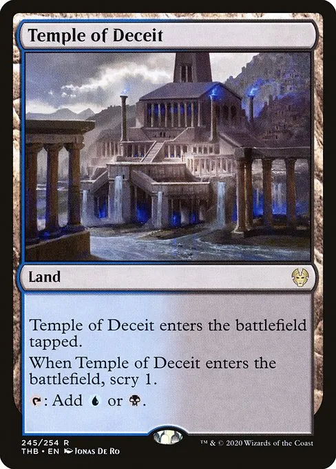 Temple of Deceit · Theros Beyond Death 245/358