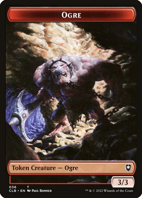Ogre · Battle for Baldur's Gate Tokens 36/51
