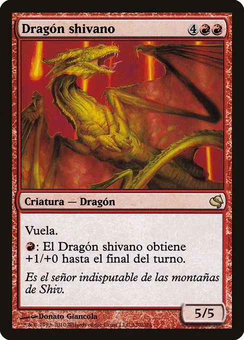 Shivan Dragon · Salvat 2011 120/224