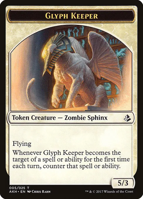 Glyph Keeper · Amonkhet Tokens 5/26