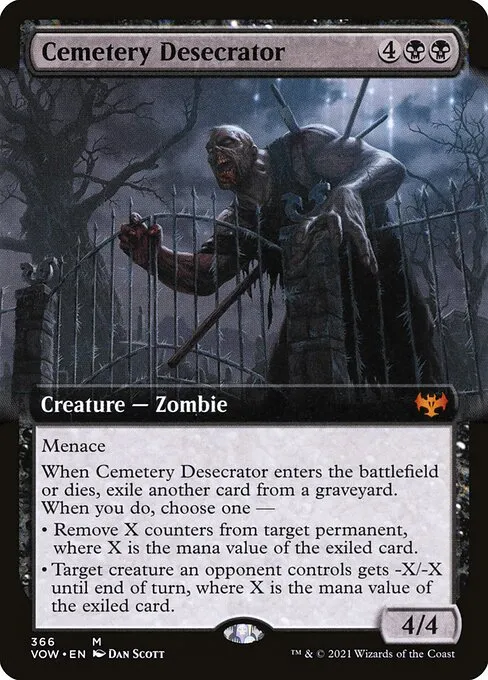 Cemetery Desecrator · Innistrad: Crimson Vow 366/423