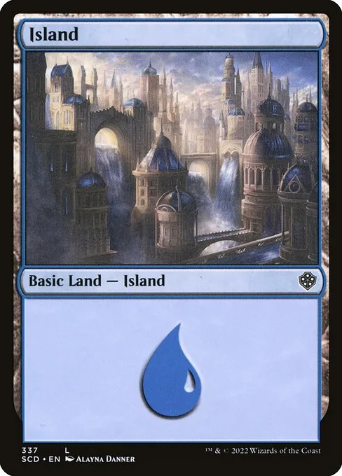 Island · Starter Commander Decks 337/352